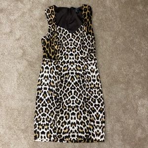 Cheetah Print Dress